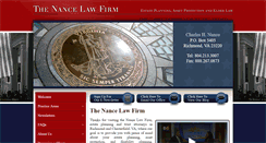 Desktop Screenshot of nancelawfirm.net